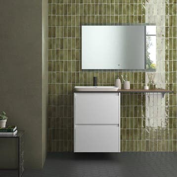 Wandtegel Equipe Ceramica Coco Verd Groen Glans 5x15, Doe-het-zelf en Bouw, Tegels, Nieuw, Minder dan 20 cm, 10 m² of meer, Wandtegels