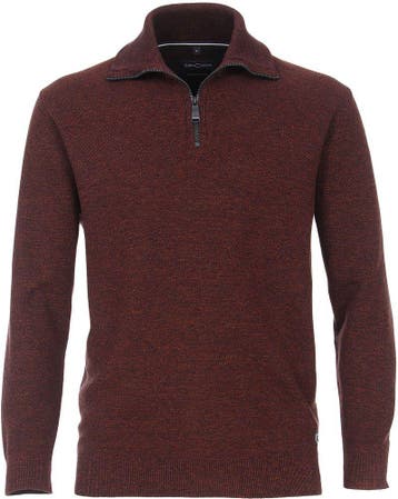 CASAMODA Zip Trui Bordeaux maat Maat 52/54 (L) Heren, Verzenden