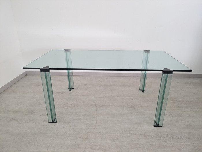 Fontana Arte - Renzo PIANO - Tafel - paraboloïde - Glas,, Antiek en Kunst, Kunst | Designobjecten
