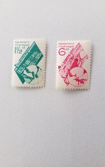 Nederland 1931/2013 - Goudse glazen en Postzegelmapje Dag