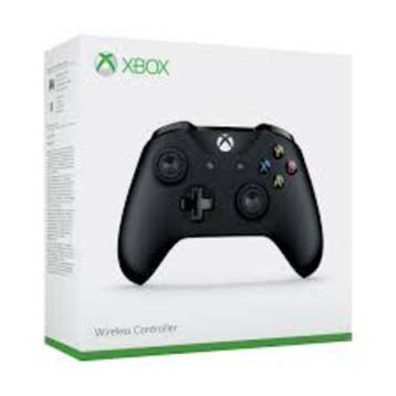 Microsoft Xbox One S Controller Zwart in Doos, Games en Spelcomputers, Spelcomputers | Xbox One, Ophalen of Verzenden, Zo goed als nieuw