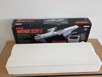 Nintendo - Snes - Old stock - Super Rare Big Box Scope 6, Nieuw