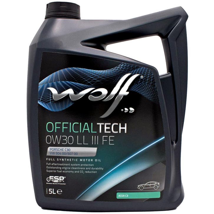 Wolf Officialtech 0W30 LL III FE Motorolie 5 Liter, Autos : Divers, Produits d'entretien, Envoi