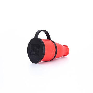 Power Solid Plug 16A Rubber Edge IP54 Red - PWC161VSR [2, Doe-het-zelf en Bouw, Verzenden, Nieuw