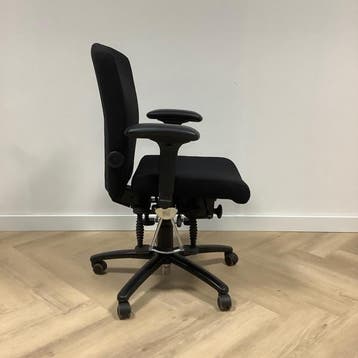 Opnieuw gestoffeerd Haider bioswing 550 ergonomische, Ergonomisch, Gebruikt, Zwart, Bureaustoel