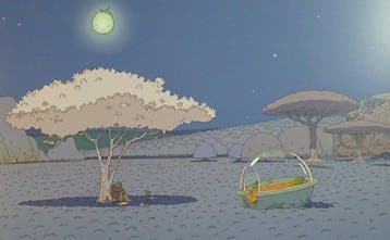 Moebius - 1 Offset Print - Sous larbre, Nieuw