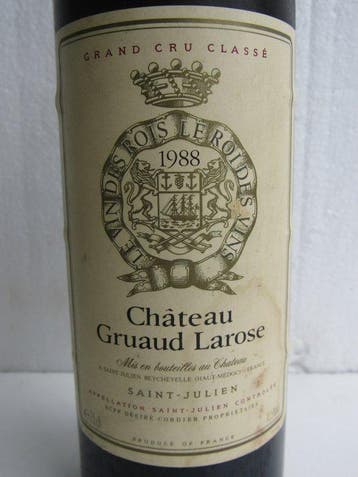 1988 Château Gruaud Larose - Bordeaux, Saint-Julien 2ème