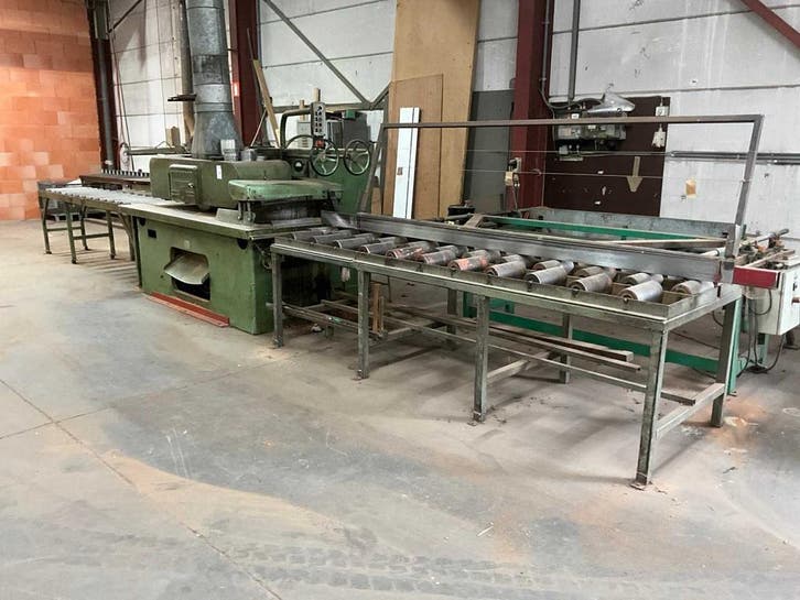 Online veiling - Torwegge meerbladzaagmachine, Articles professionnels, Machines & Construction | Travail du bois, Enlèvement