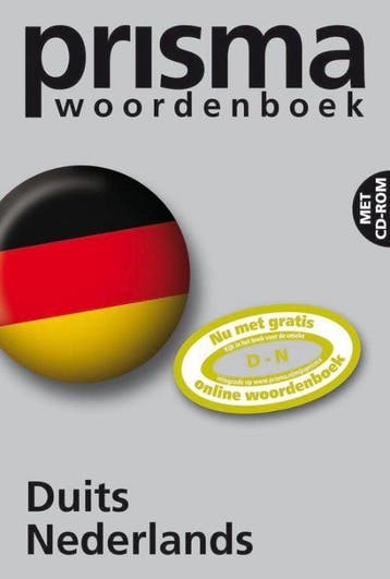 Prisma Woordenboek Duits Ned Met Cdr - van Gemert, Verzenden