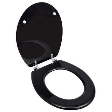 Abattant WC noir MDF - Retour client - 31% de remise, Bricolage & Construction, Verzenden