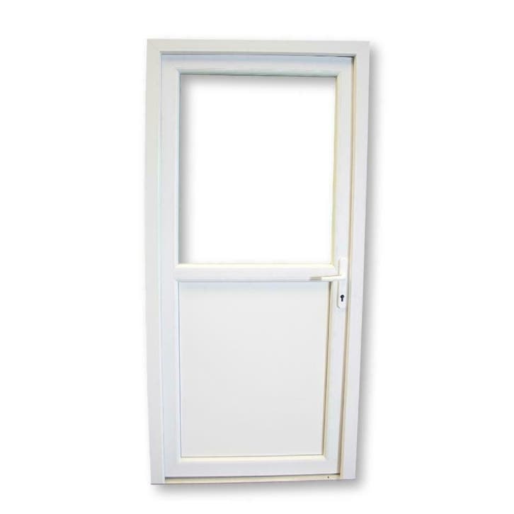 PVC deuren 90x204 ideaal voor tuinhuis, schuur STOCK, Doe-het-zelf en Bouw, Raamkozijnen en Schuifdeuren, Inclusief glas, Nieuw