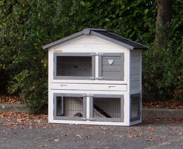Goed Konijnenhok bij Grootplezier.nl kopen - Beau clapier, Dieren en Toebehoren, Ophalen of Verzenden, Nieuw