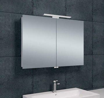 Luxe spiegelkast +Led verlichting 90x60x14cm, Huis en Inrichting, Ophalen of Verzenden, Nieuw