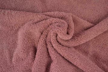 Badstof - Donker oud roze - Vanaf 10 meter, 120 cm of meer, Ophalen of Verzenden, Katoen, Roze