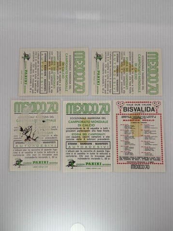 1970 Panini Mexico 70 World Cup URUGUAY Lot Édition, Verzamelen, Nieuw