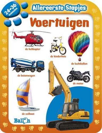 Voertuigen / Allereerste stapjes 9789037484663, Verzenden, Gelezen, Allereerste stapjes