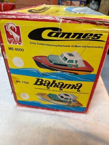 MS Toy - Speelgoed boot Bahama / Cannes - 1970-1980 -