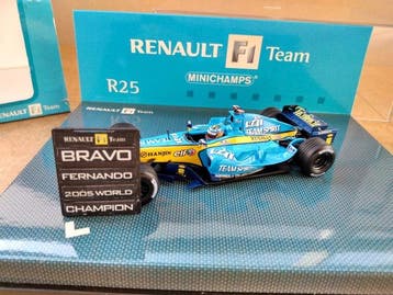 Minichamps, Spark 1:43 - Model sportwagen (3) - Renault F1, Nieuw