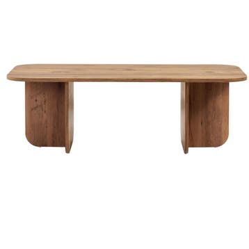 Evila Modern Coffee Table, Atlantic Pine, 120 X 60 X 41 Cm, Verzenden, Nieuw, 100 tot 150 cm, Scandinavisch