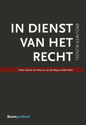 In dienst van het recht 9789462903869, Boeken, Verzenden, Gelezen