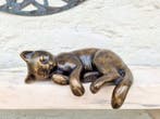 Sleeping kitten - Beeldje - A sleeping kitten - Brons