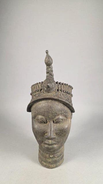 Bronzen hoofd - Ife - Benin-Nigeria