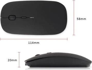 2dekans | Bluetooth Muis Draadloos voor Laptop, PC en Mac -, Computers en Software, Muizen, Ophalen of Verzenden, Nieuw