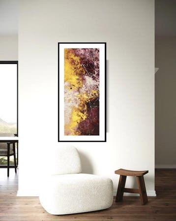 Dam Domido - Golden light - 105 x 45 cm