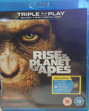 Rise Of The Planet Of The Apes import (blu-ray tweedehands, Cd's en Dvd's, Blu-ray, Ophalen of Verzenden, Nieuw in verpakking