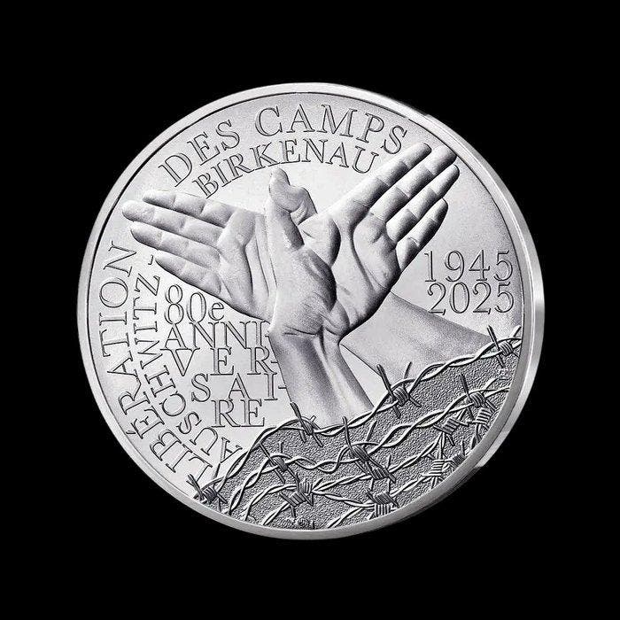 France. 10 Euro 2025 Auschwitz-Birkenau (Sans prix de, Timbres & Monnaies, Monnaies | Europe | Monnaies non-euro