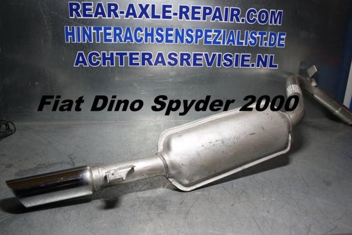 Uitlaatdemper links Fiat Dino Spyder 2000. (Uitlaten), Auto-onderdelen, Uitlaatsystemen, Nieuw, Fiat, Verzenden