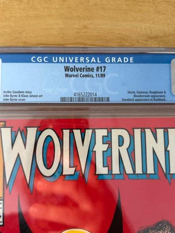 Wolverine #17 - 1 Graded comic, Comic - Première, Nieuw