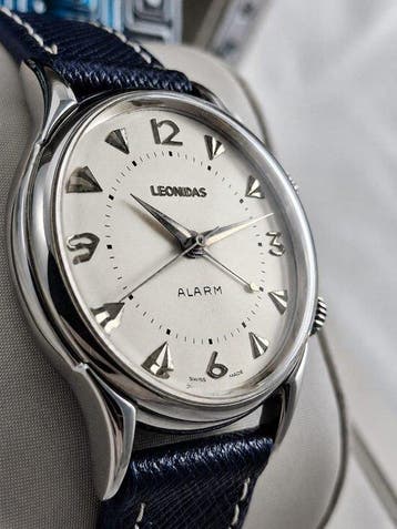 Leonidas - Ref 745.203 - Alarm - Men - Manual Watch - 1965s