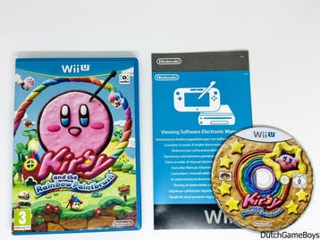 Nintendo Wii U - Kirby And The Rainbow Paintbrush - HOL, Games en Spelcomputers, Verzenden, Gebruikt