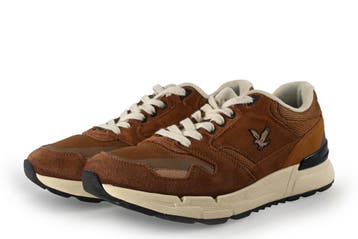 Lyle &amp; scott Sneakers in maat 44 Cognac, Lyle &amp; scott, Overige kleuren, Verzenden, Zo goed als nieuw