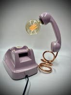 Tafellamp - Plastic, Koper, Metaal - Telefoon uit de jaren, Antiek en Kunst