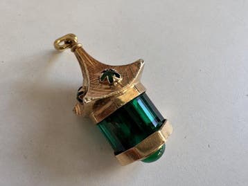 Zonder minimumprijs - Hanger - 18 karaat Geel goud