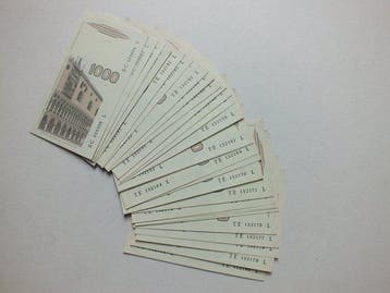 Italië. - 49 banknotes Lire - Various Dates (Zonder, Postzegels en Munten