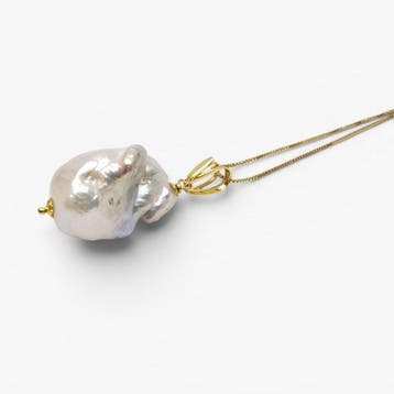 Parel - Argento 925 - Ring, Antiek en Kunst