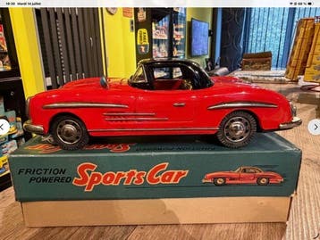 Toy Nomura - Voiture jouet en étain