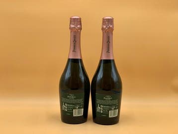 Perrier-Jouët, Blason rosé - Champagne - 2 Bouteilles (0,75, Verzamelen, Nieuw