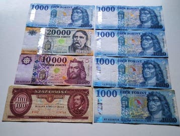 Hongrie. - 8 Banknotes - Various Dates (Sans prix de