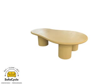 Salontafel betonplex mortexlook 130x80 – overstock, Verzenden, Nieuw