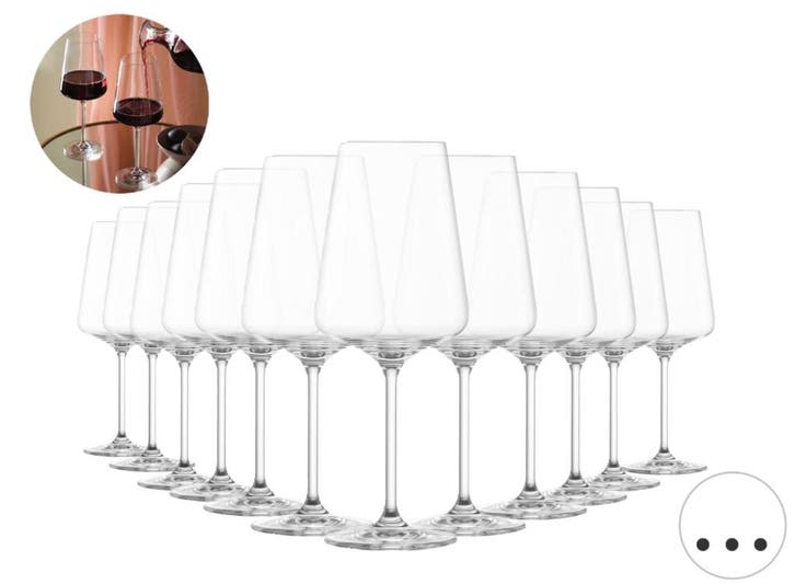 2dekans | Schott Zwiesel - Passionata - Rode Wijnglazen -, Collections, Verres & Petits Verres, Enlèvement ou Envoi