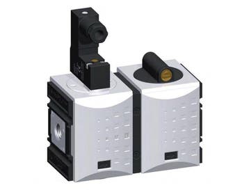 Soft-start Ventiel 1/4 24VDC 1300l/min Futura 1, Verzenden