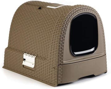 Curver gesloten kattenbak | Tweede kansje | OP = OP, Verzenden, Zo goed als nieuw, Gesloten