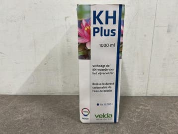 Veiling - 5x Velda waterverbetering 1000ml KH Plus, Tuin en Terras, Nieuw