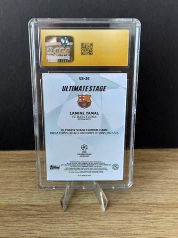 Topps Uefa CC Lamine Yamal Ultimate Stage Chrome - CGC