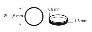 fleischmann 648010 Traction tyre 1 (pcs/stuks/Stück) H0., Overige merken, Gelijkstroom, Verzenden, Overige typen