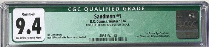 Sandman #1 - Simon & Kirby Final Collaboration - 1 Graded, Livres, BD | Comics